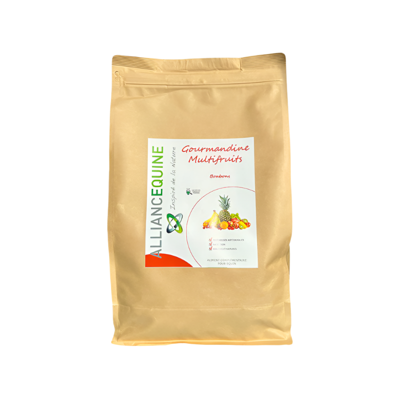 Alliance Equine - Friandises Gourmandine multifruits pour chevaux