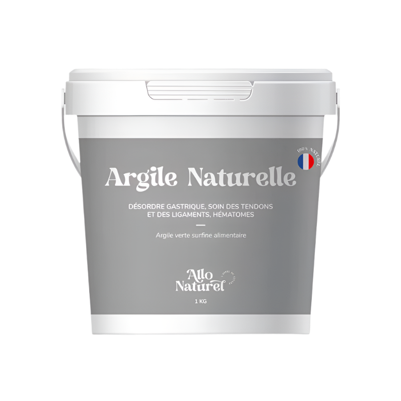 Allo Naturel - Complément alimentaire désordre digestif  et soin externe Argile naturelle