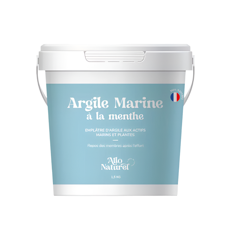 Allo Naturel - Argile pour membres à la menthe