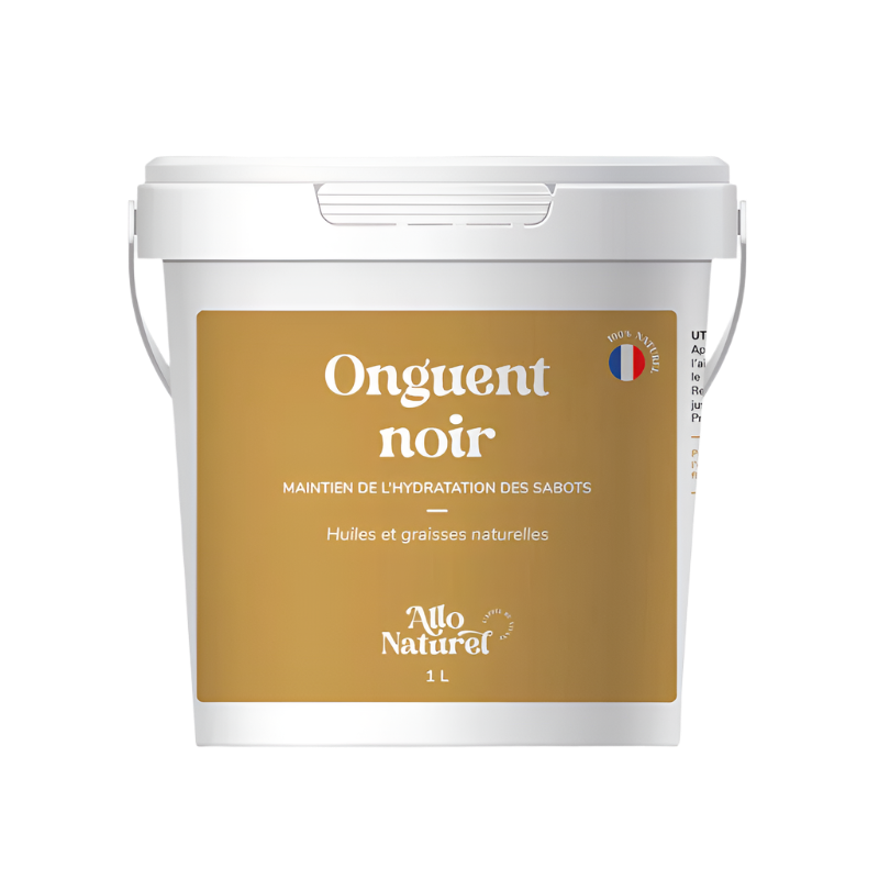 Allo Naturel - Onguent hydratant pour sabots noir