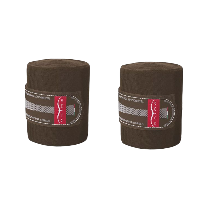 Animo Italia - Bandes de repos Web marron (set de 2) 4 m