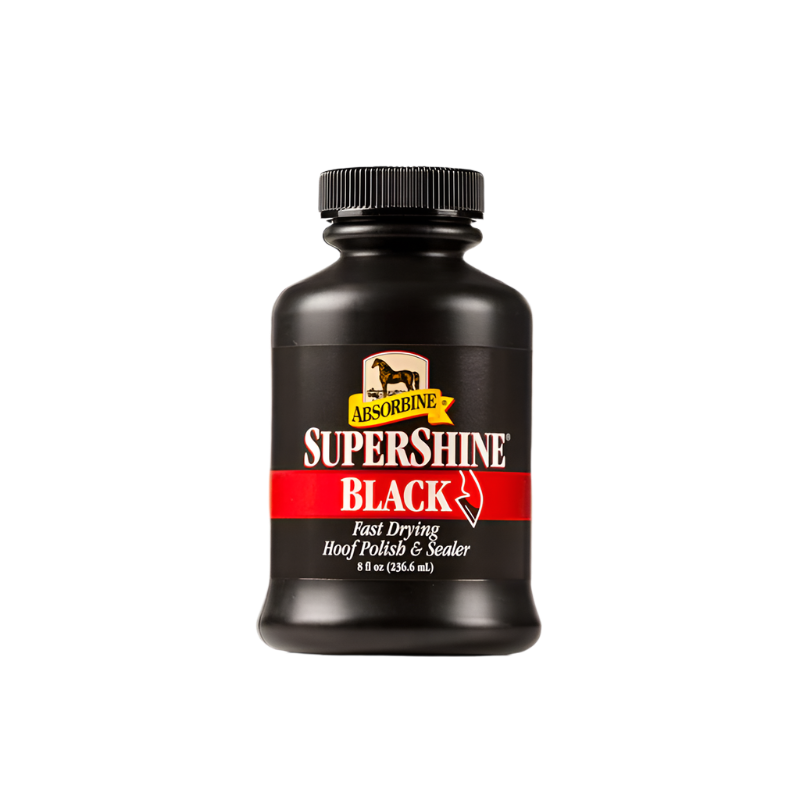 Absorbine - Vernis noir pour sabots Supershine black