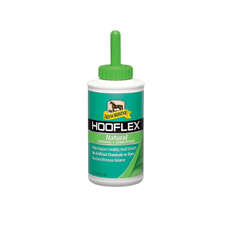 Absorbine - Huile pour sabots et pinceau Hooflex Natural