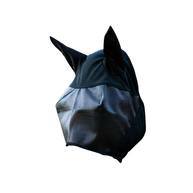 Absorbine - Masque anti-mouche avec oreilles UltraShield FlyMask noir