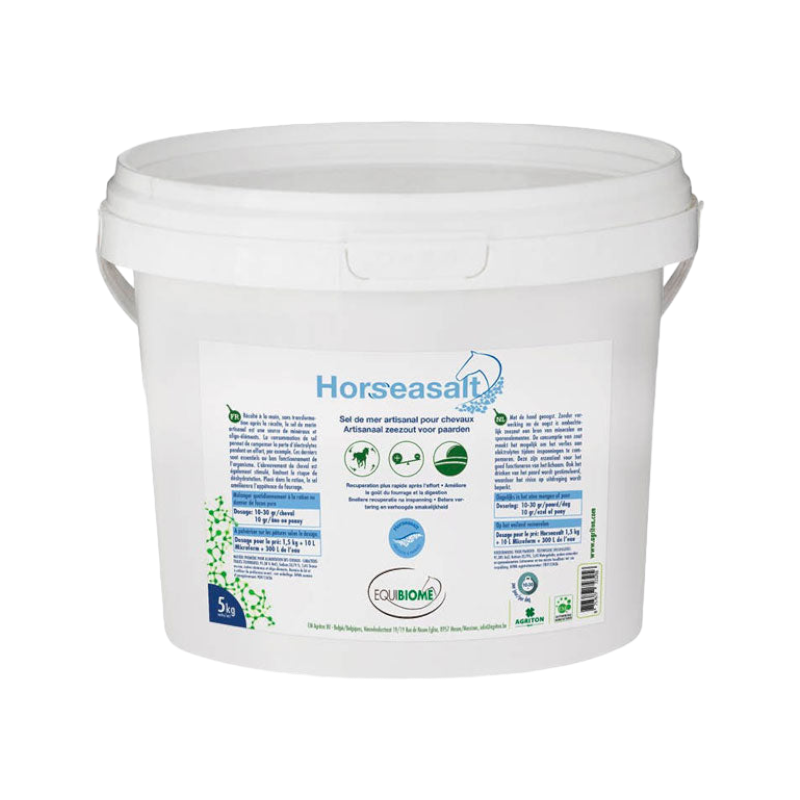 EM Agriton - Complément alimentaire de sel de marin artisanal Horse seasalt