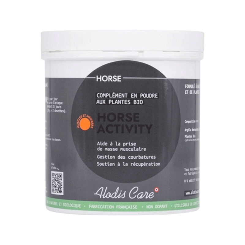 Alodis Care - Complément alimentaire en poudre prise/ soutien musculaire Horse Activity