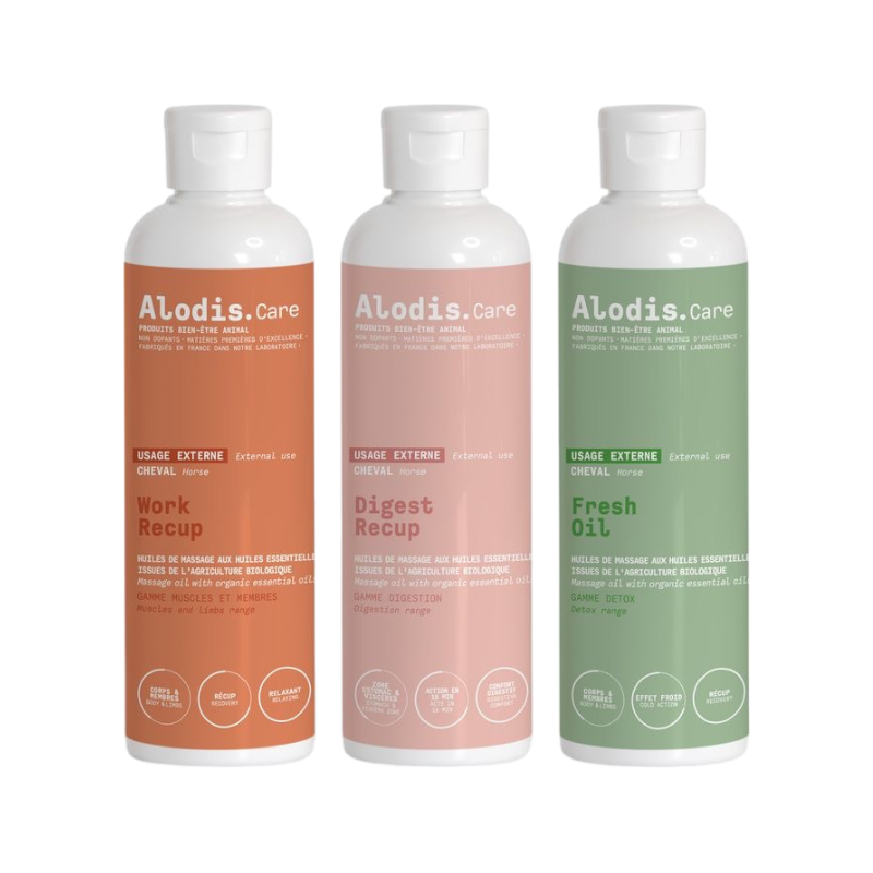 Alodis Care - Trio huiles de massages