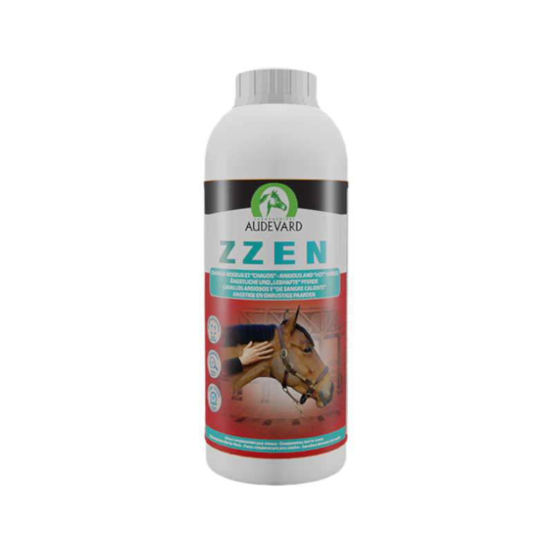 Audevard - Complément alimentaire liquide chevaux anxieux et « chauds » Zzen Solution