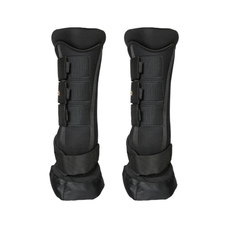 Back On Track - Guêtres d'écurie Royal Deluxe noir x2
