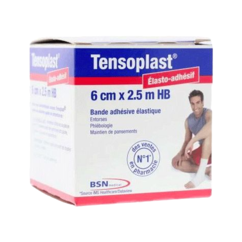 BSN Medical - Bande adhésive haute tolérance cutanée tensoplast HB