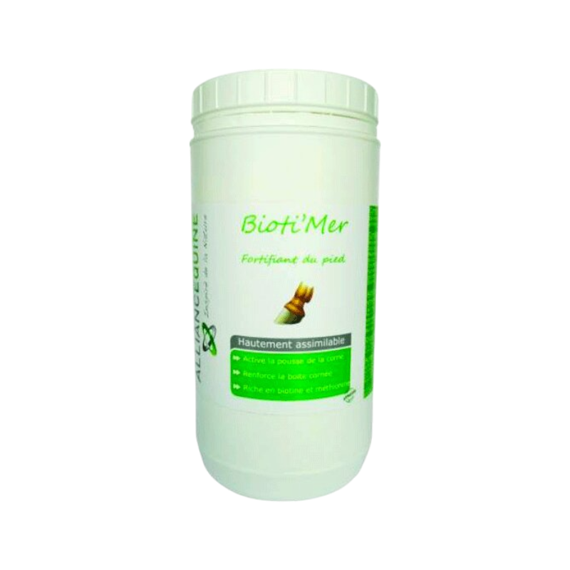 Alliance Equine - Complément pour sabots Biotine Bioti'Mer 1 kg