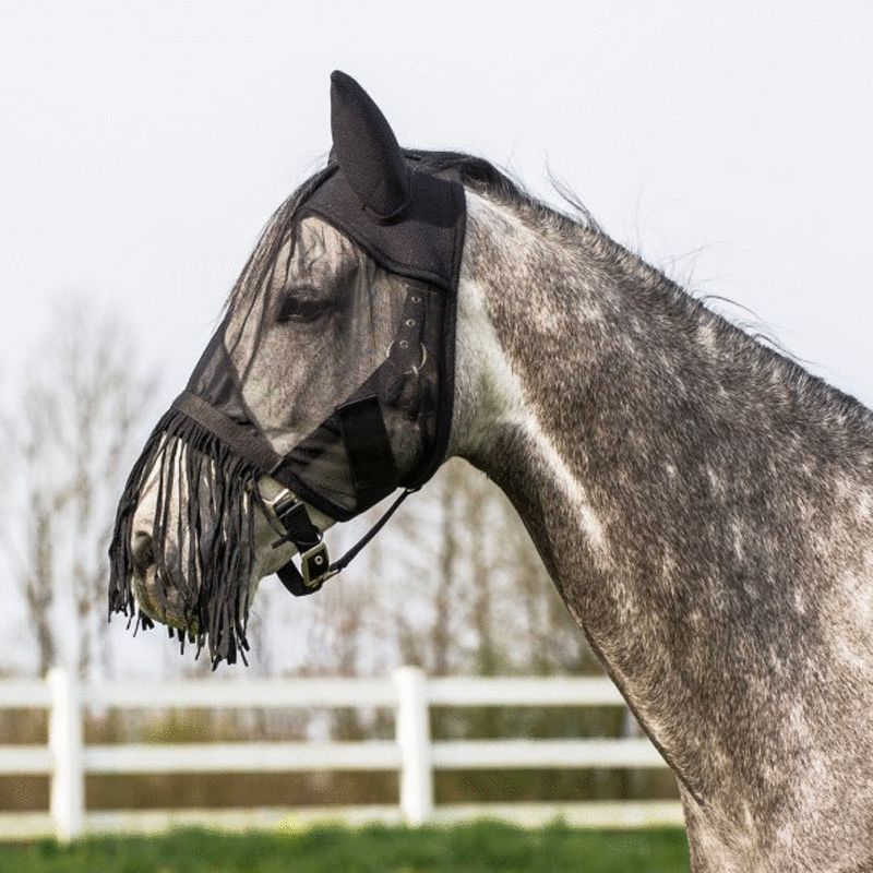 Masque anti-mouches léger à franges | - Ohlala