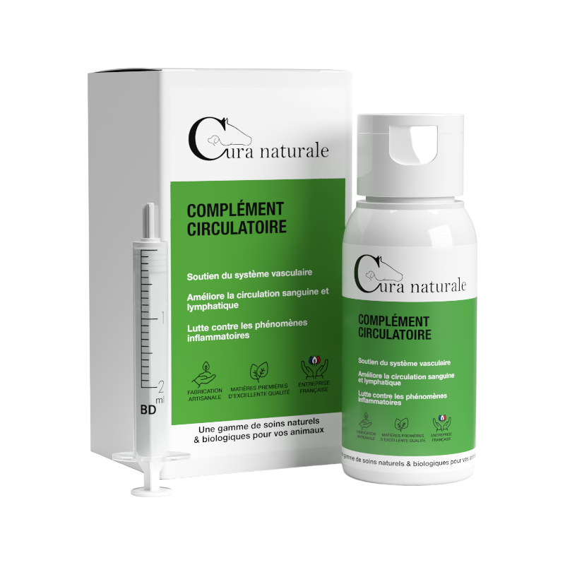 Cura Naturale - Complément alimentaire pour chevaux et chiens circulatoire