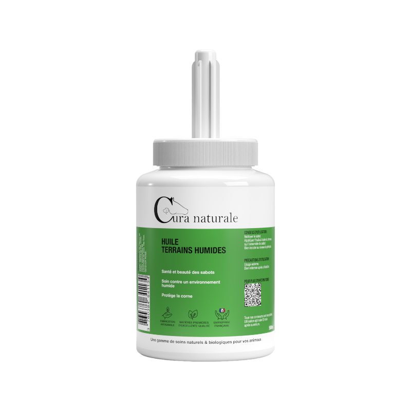 Cura Naturale - Huiles pour les sabots Terrains Humides