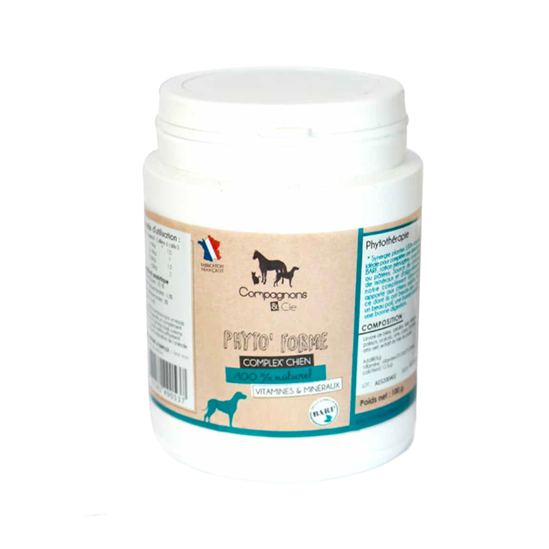 Compagnons & Cie - Complément alimentaire chiens Phyto'Forme vitamines et minéraux