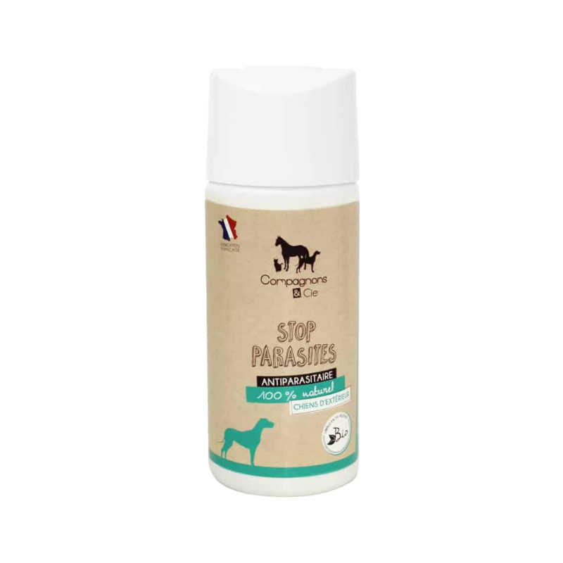 Compagnons & Cie - Recharge spray anti-parasitaires Stop Parasites chiens d'extérieur et sportifs