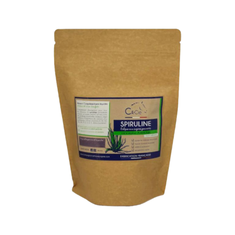 Compagnons & Cie - Complément alimentaire Spiruline poudre 500 g