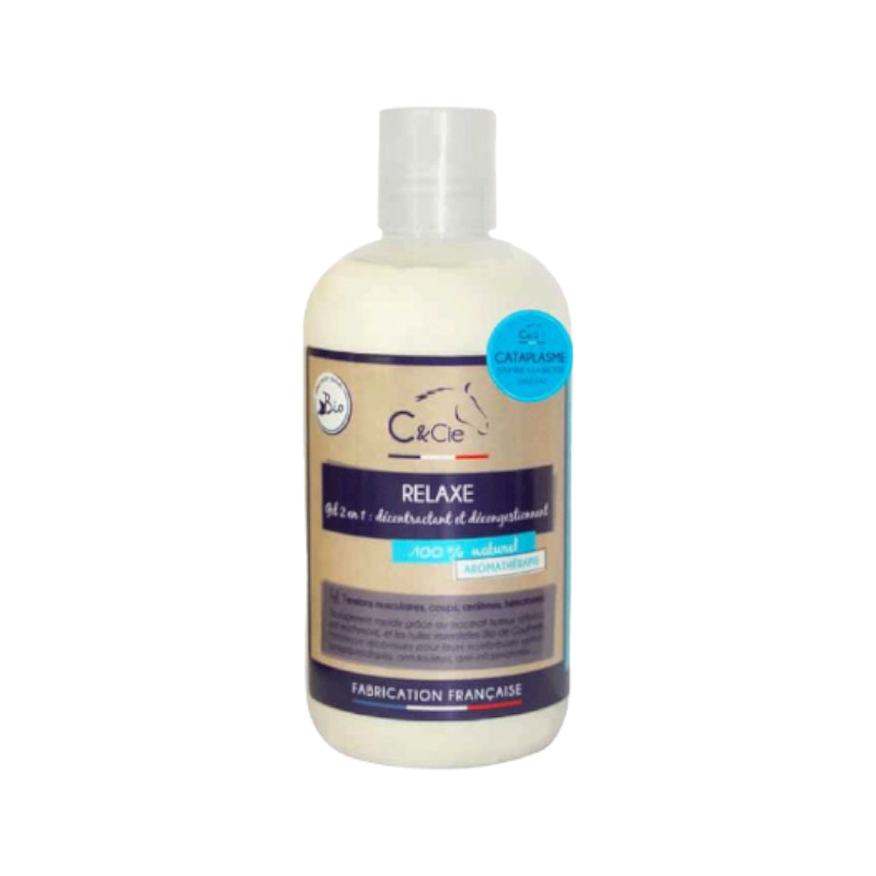 Compagnons & Cie - Gel cataplasme décontractant & décongestionnant Relaxe 250 ml