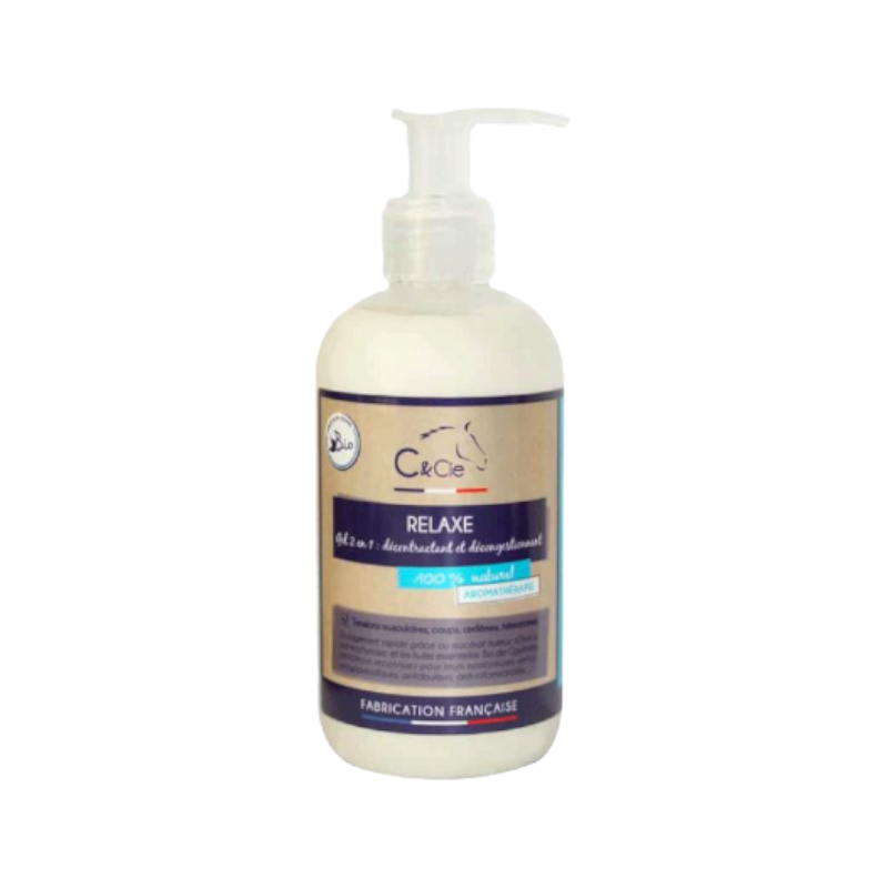 Compagnons & Cie - Gel de massage décontractant & décongestionnant Relaxe 250 ml