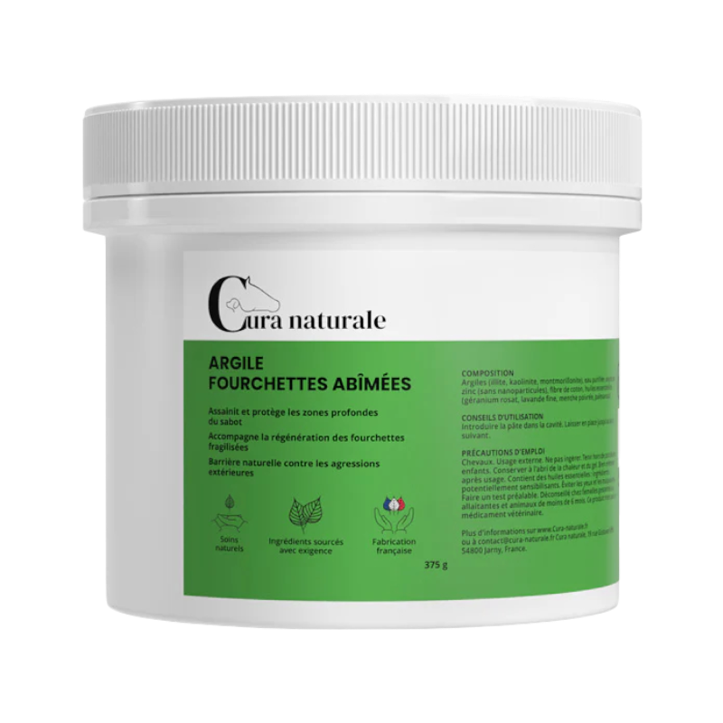Cura Naturale - Argile fourchettes abîmées