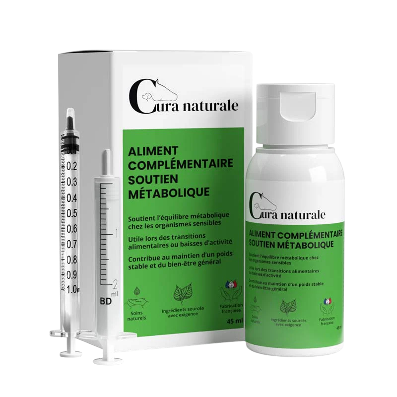 Cura Naturale - Complément alimentaire pour chevaux soutien métabolique