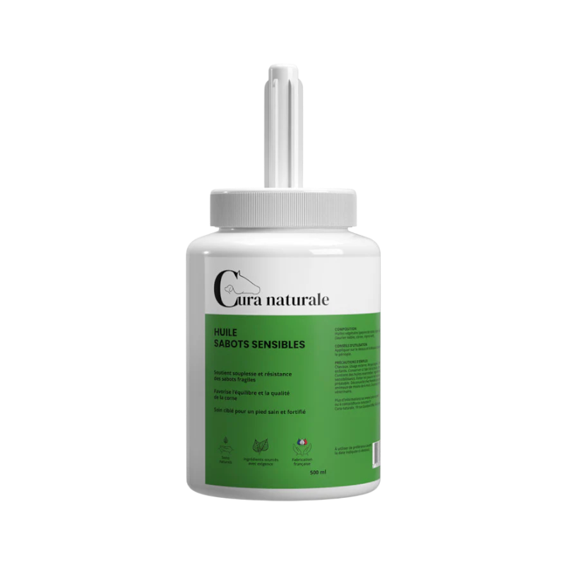 Cura Naturale - Huile sabots sensibles