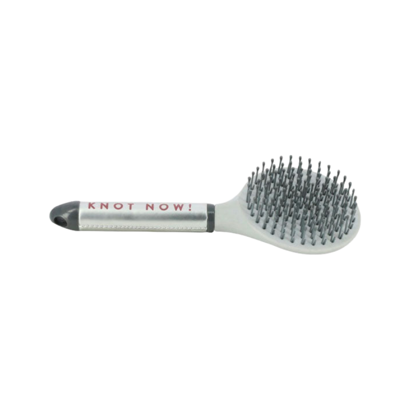 Equithème - Brosse à crinière édition limitée Je t'aime gris | Ohlala Care