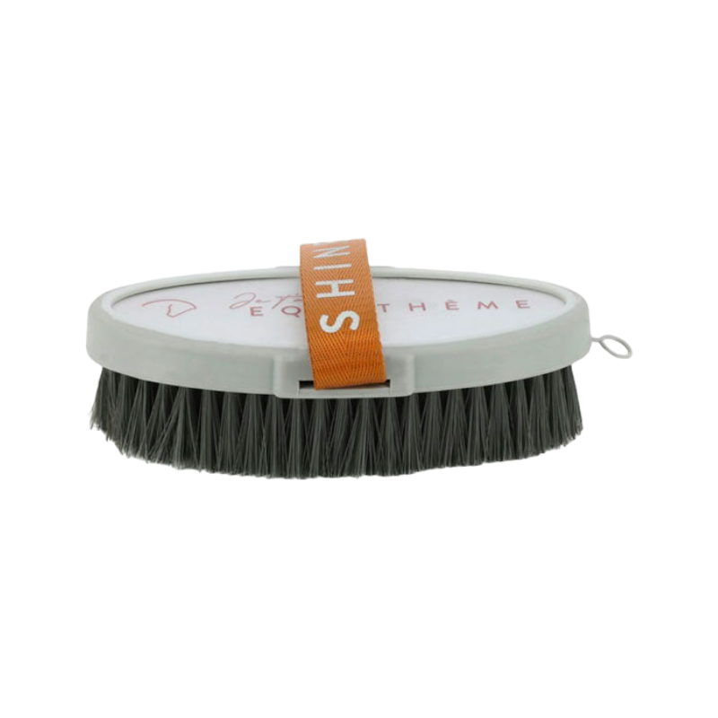 Equithème - Brosse douce édition limitée Je t'aime gris | Ohlala Care