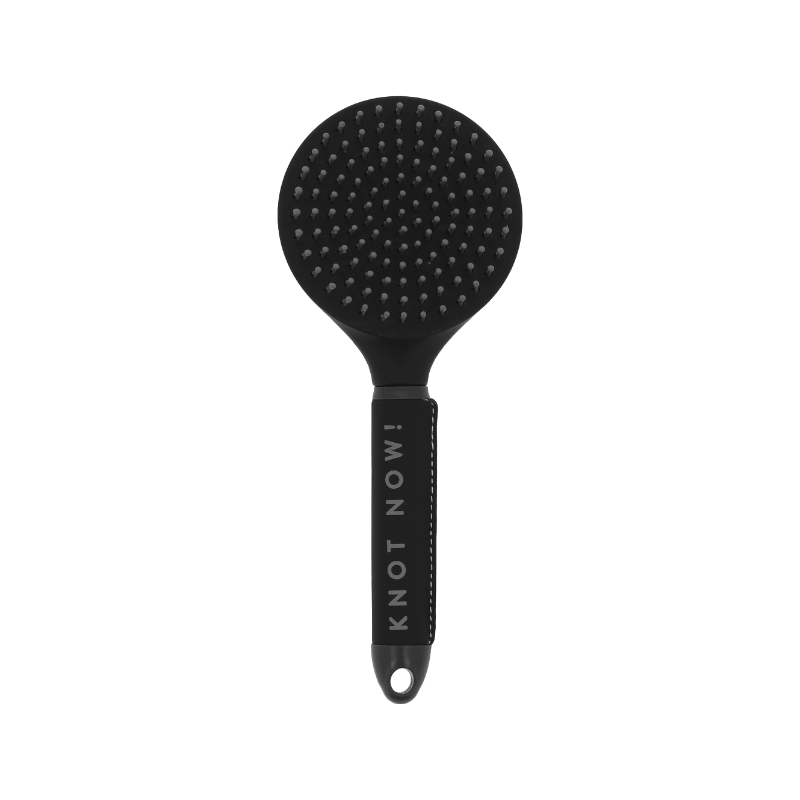 Equithème - Brosse à crins Je T'aime noir