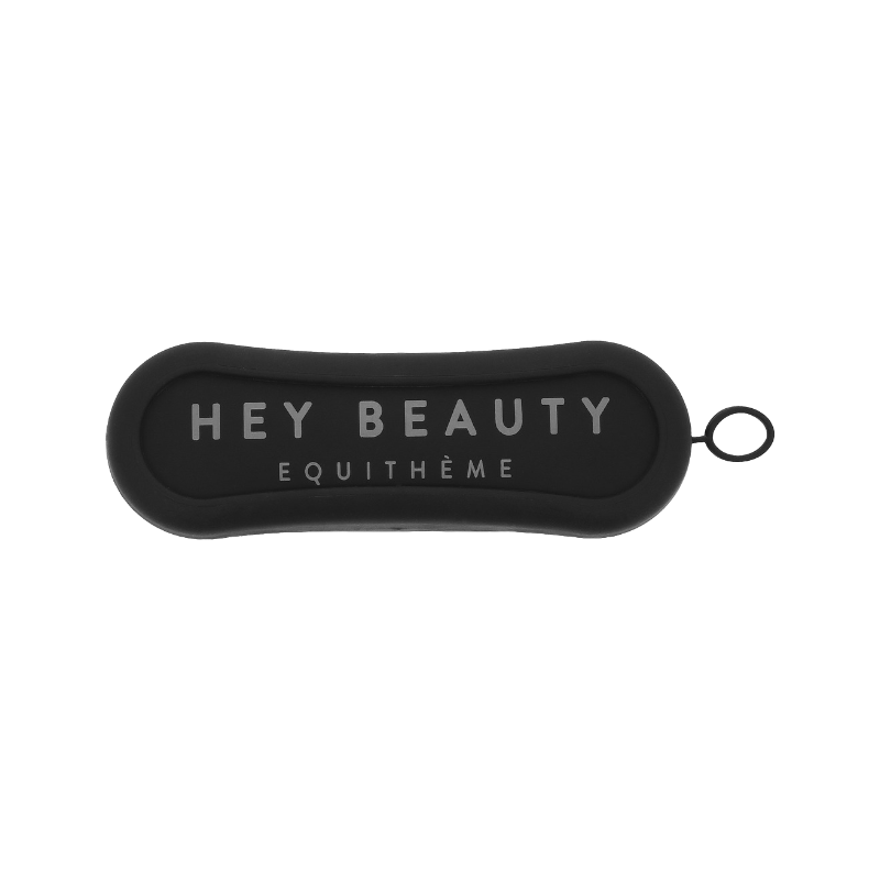Equithème - Brosse de tête Je T'aime noir