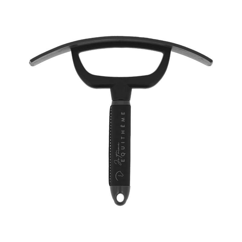 Equithème - Couteau de chaleur Je T'aime noir