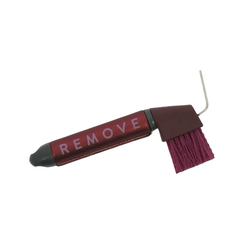 Equithème - Cure-pied Je T'aime bordeaux