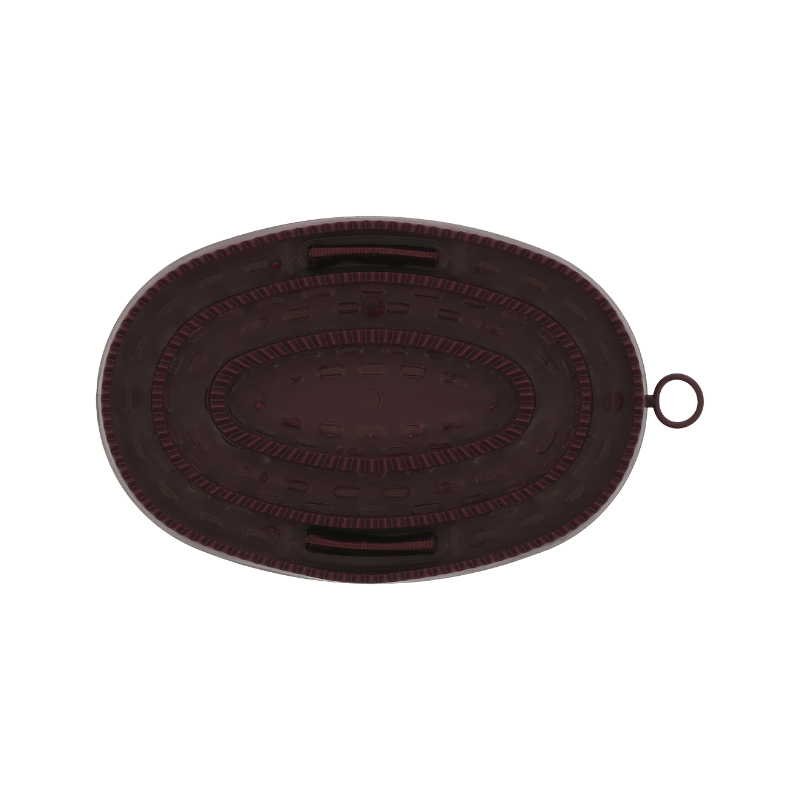 Equithème - Etrille Je T'aime bordeaux