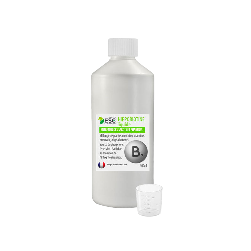 ESC Laboratoire - Complément alimentaire liquide biotine Hippobiotine