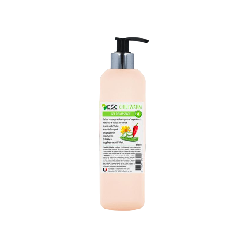 ESC Laboratoire - Gel de massage chauffant Chili Warm