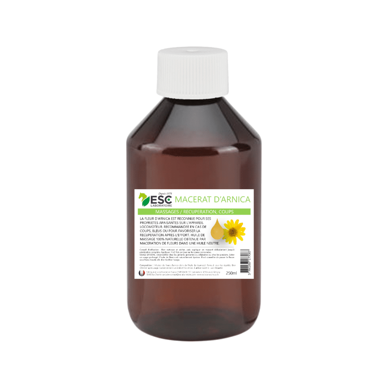 ESC Laboratoire - Macérat huileux d'Arnica massages et récupération