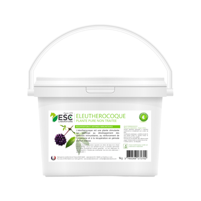 ESC Laboratoire - Complément alimentaire Eleutherocoque défenses immunitaires et récupération