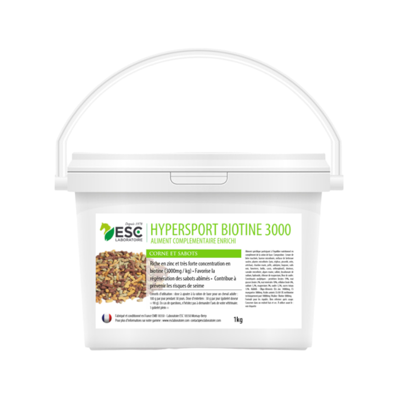 ESC Laboratoire - Complément alimentaire Hypersport Biotine