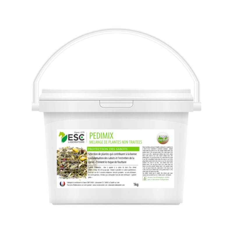 ESC Laboratoire - Complément alimentaire circulation sanguine du sabot Pedimix