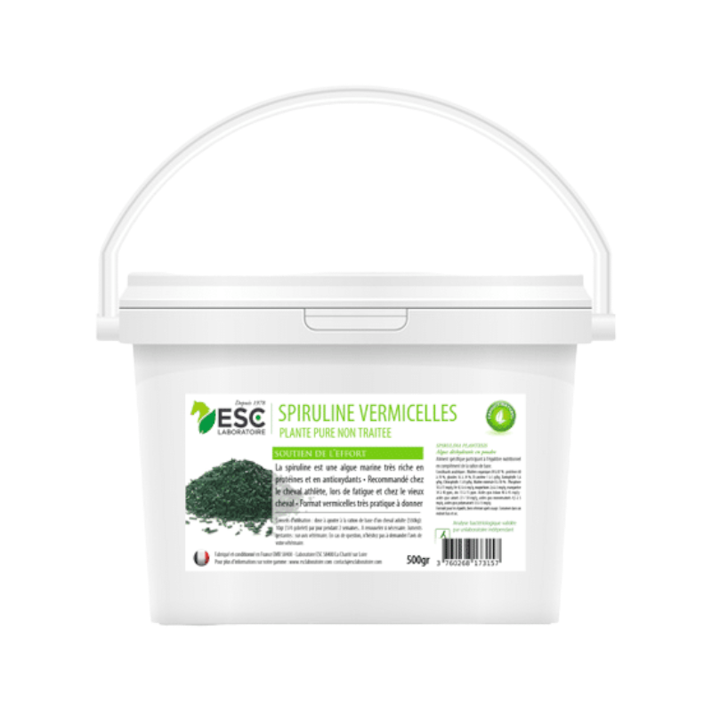 ESC Laboratoire - Complément alimentaire soutien à l'effort Spiruline Vermicelle