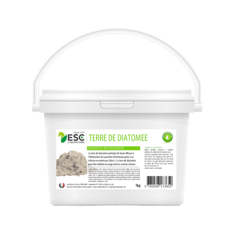 ESC Laboratoire - Complément alimentaire lutte des parasites Terre de Diatomée
