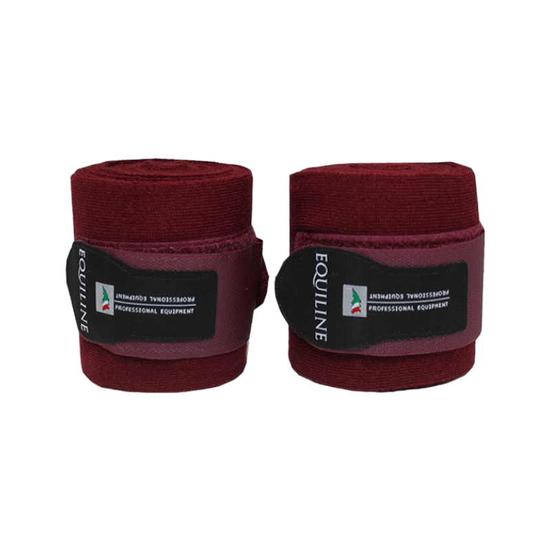 Equiline - Bandes de repos Stable bordeaux (set de 2)