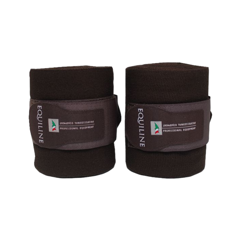 Equiline - Bandes de repos Stable marron (set de 2)