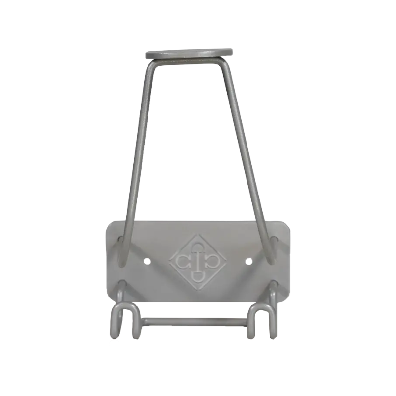 Grooming Deluxe - Porte-casque avec crochet acier argent