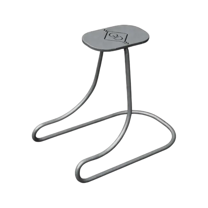 Grooming Deluxe - Porte-casque en acier argent