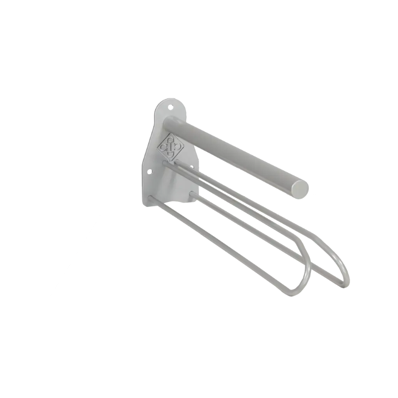 Grooming Deluxe - Porte-selle avec support tapis métal argent