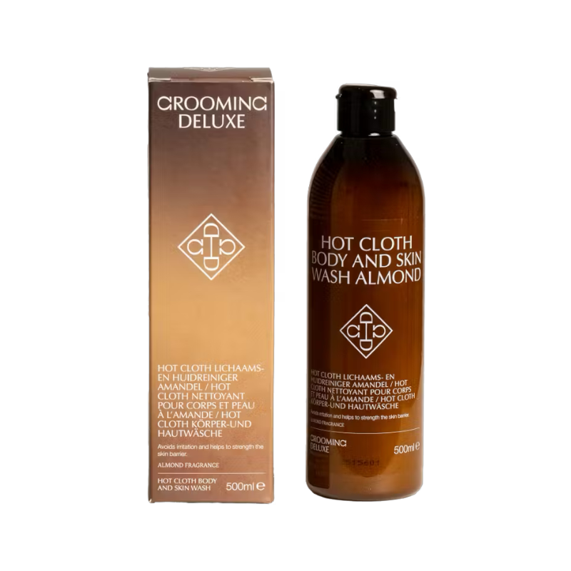 Grooming Deluxe - Nettoyant pour corps et peau Cloth amande