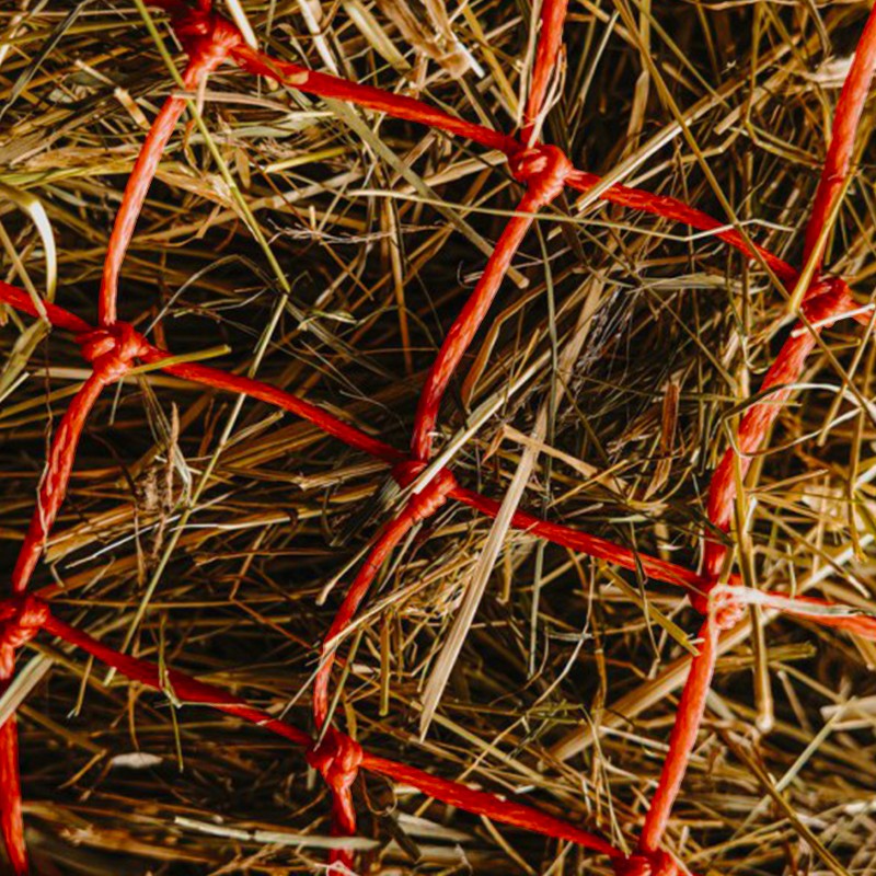 Hippotonic - Filet à foin long rouge