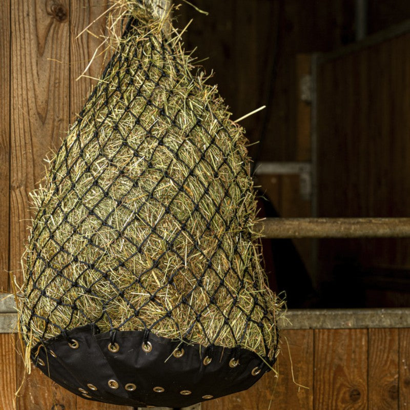 Hippotonic - Filet à foin parachute noir