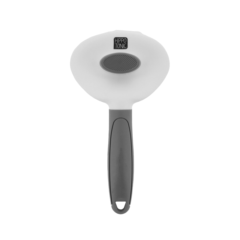 Hippotonic - Brosse toilettage Autonet gris